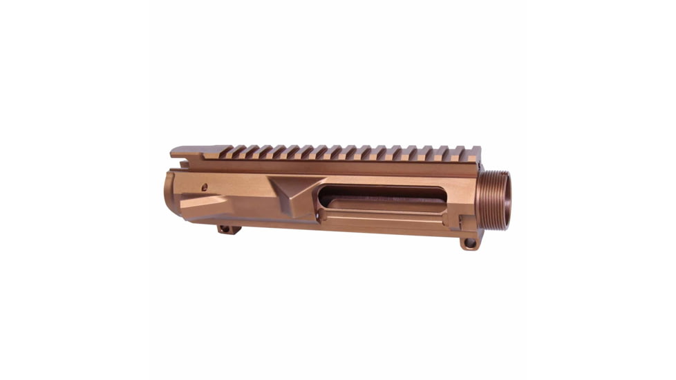 Guntec USA AR .308 Gen 2 Stripped Billet Upper Receiver, Bronze, GT-UPPER-308-G2-BRZ