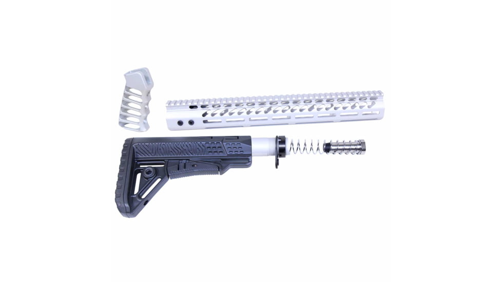 Guntec USA AR .308 Ultralight Series Complete Furniture Set, Clear, ULTRA-SET-308-CLEAR