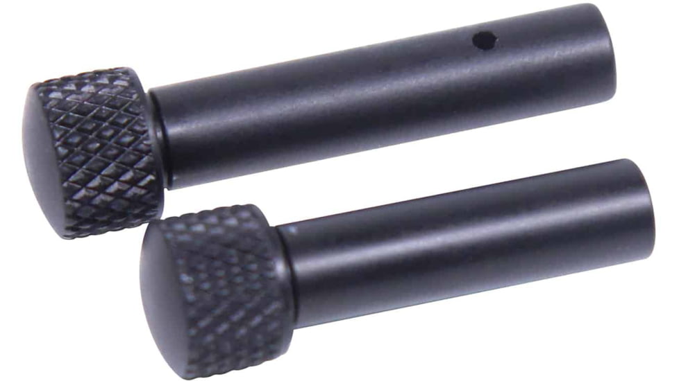 Guntec USA AR 5.56 Cal Extended Takedown Pin Set, Gen 2, Anodized Black, TDP-SET-G2