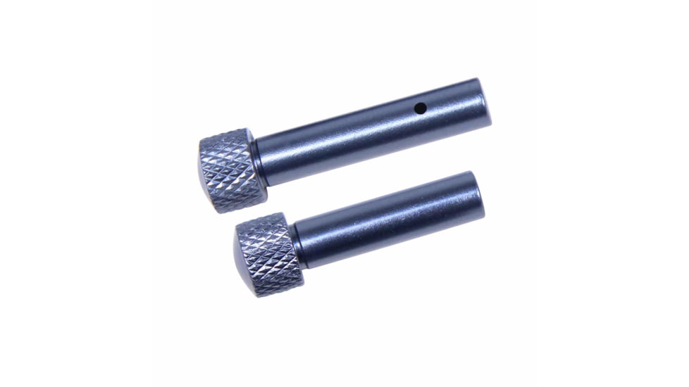 Guntec USA AR 5.56 Cal Extended Takedown Pin Set, Gen 2, Anodized Grey, TDP-SET-G2-GREY
