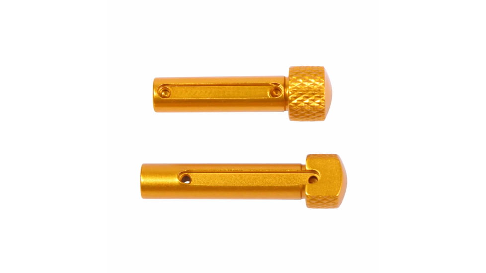 Guntec USA AR 5.56 Gen 2 Extended Takedown Pin Set, Orange, TDP-SET-G2-ORANGE