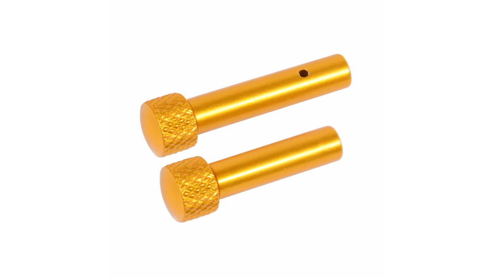 Guntec USA AR 5.56 Gen 2 Extended Takedown Pin Set, Orange, TDP-SET-G2-ORANGE