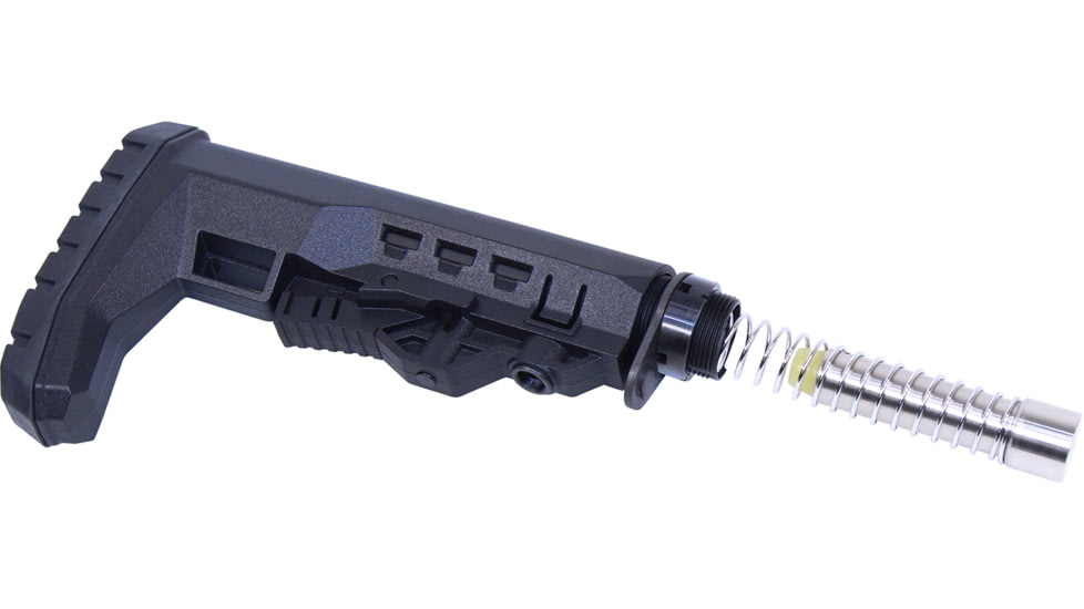 Guntec USA AR 9mm Cal Multi Point Modular Stock, Black, GT-MPM-9