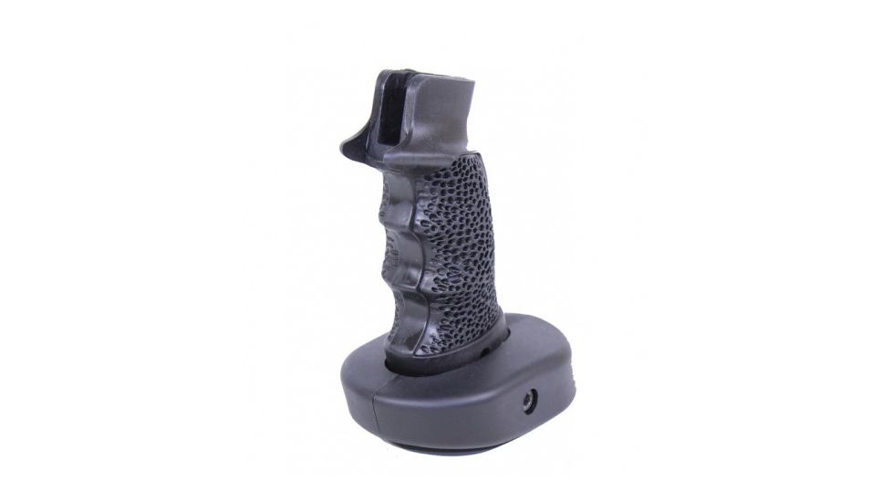 GUNTEC USA Ar Neoprene Rubber Adjustable Sniper Grip, Black SNIPERGRIP