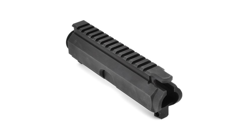 GUNTEC USA Ar15 9mm Dedicated Stripped Billet Upper Receiver, Black, GT-UPPER-9
