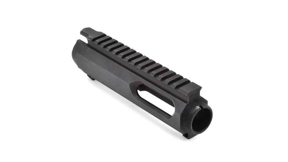 GUNTEC USA Ar15 9mm Dedicated Stripped Billet Upper Receiver, Black, GT-UPPER-9