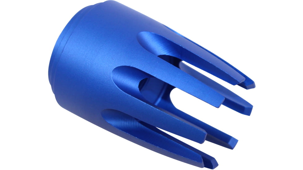 Guntec USA AR15 Claw Multi-Prong Flash Hider, Anodized Blue, AR-CLAW-BLUE