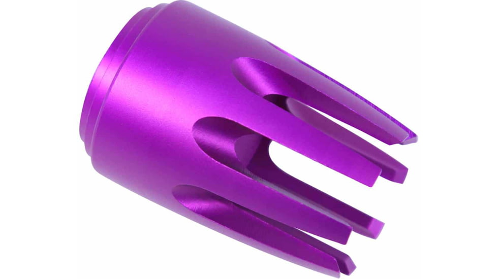 Guntec USA AR15 CLAW MULTI-PRONG FLASH HIDER ANODIZED PURPLE, ANODIZED PURPLE, AR-CLAW-PURPLE