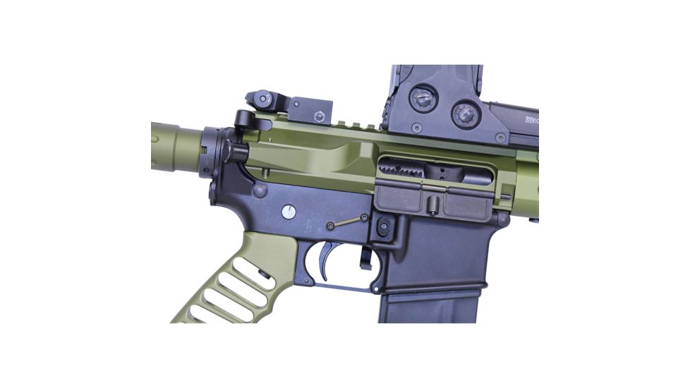 Guntec USA AR15 Complete Anti-Rotation Trigger/Hammer Pin Set, Anodized Green, GT-ARP-GREEN