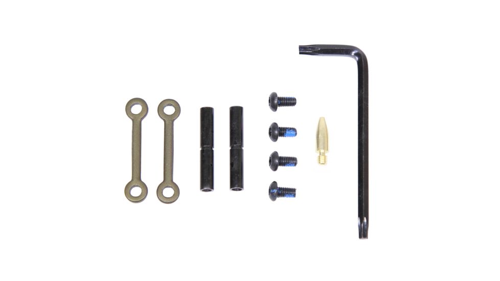 Guntec USA AR15 Complete Anti-Rotation Trigger/Hammer Pin Set, Anodized Green, GT-ARP-GREEN