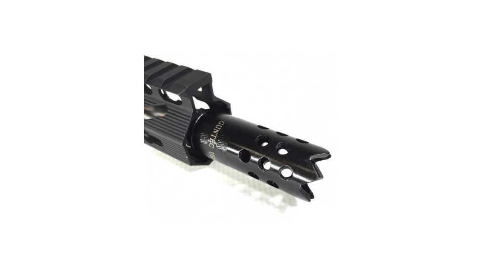 GUNTEC USA AR15 Micro Muzzle Brake w/Door Breacher S12-6-AR
