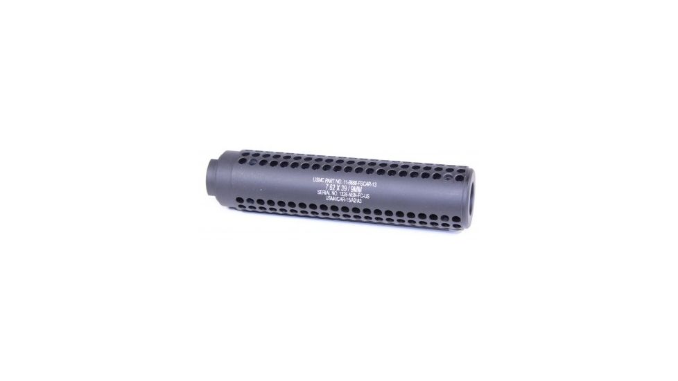 GUNTEC USA AR15 Reverse Thread Slip Over Socom Style Fake Suppressor, 9mm, Black SOCOM-9