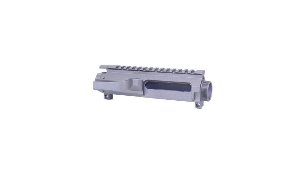 GUNTEC USA AR15 Stripped Billet Upper Receiver, Tungsten GT-UPPER-TGS