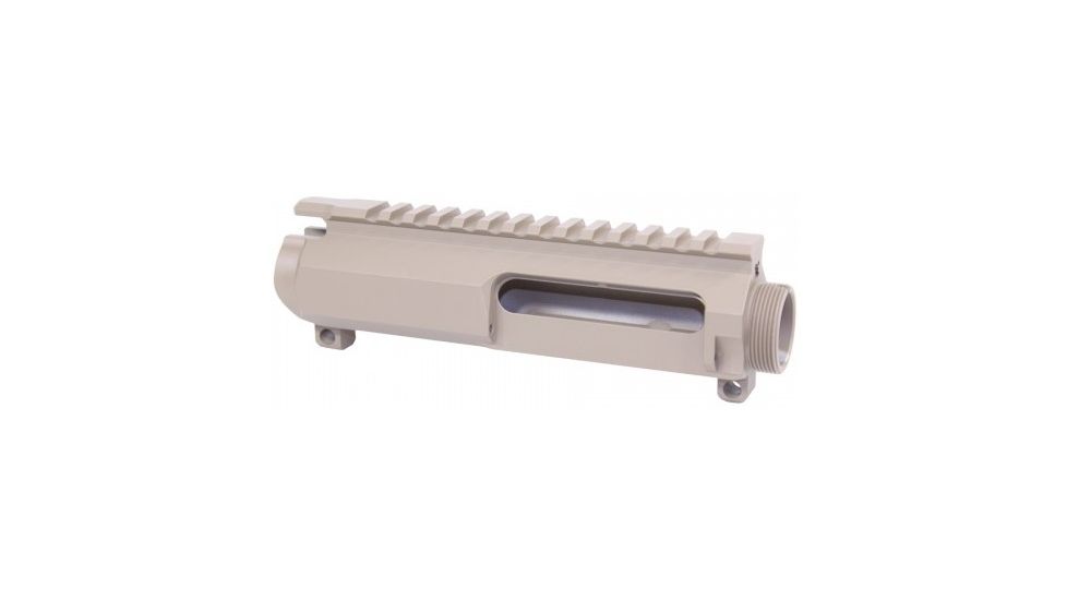 GUNTEC USA AR15 Stripped Slab Side Billet Upper Receiver, Flat Dark Earth GT-UPPER-SLB-FDE