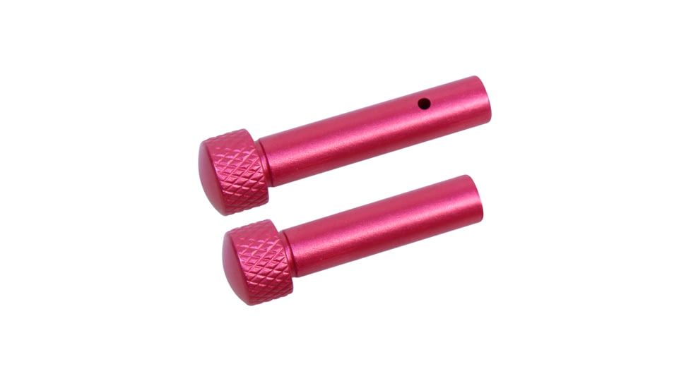 Guntec USA Gen 2 AR 5.56 Cal Extended Takedown Pin Set, Anodized Rose, TDP-SET-G2-ROSE