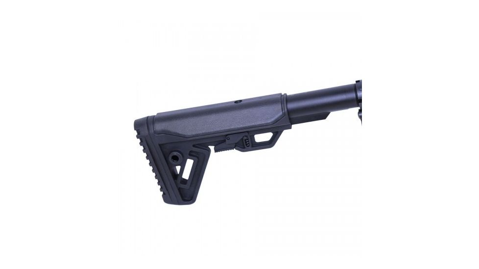 Guntec USA Gen 2 Minimalistic Lightweight Stock Set, AR, .308, Buffer Tube/CAR Buffer/Spring/End Plate/Castle Nut/Butt Pad, Black MLS-G2-308, EDEMO1