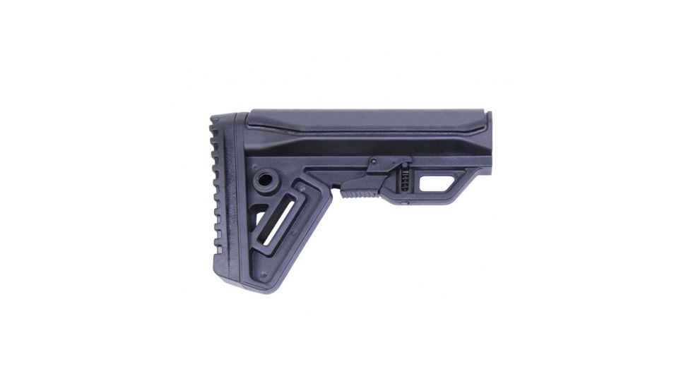 Guntec USA Gen 2 Minimalistic Lightweight Stock Shell, AR-15, Black, MLS-SHELL-G2