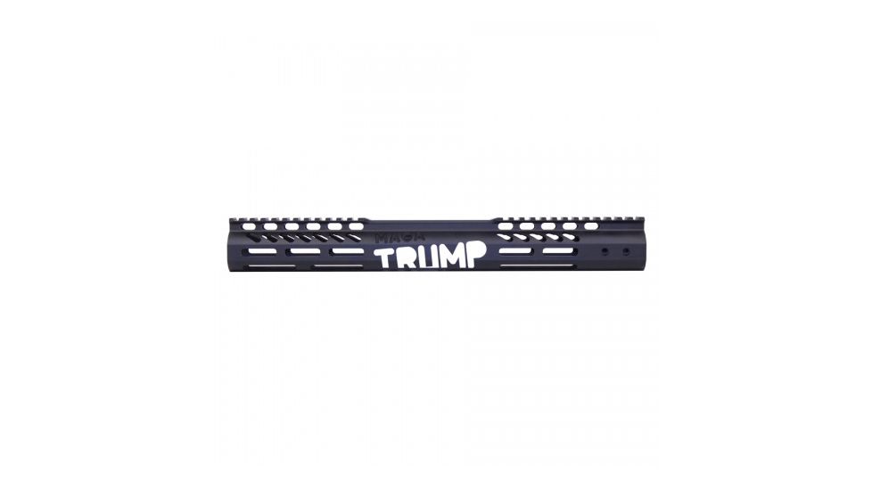 Guntec USA Gen 2 Trump MAGA Series Limited Edition Handguard, AR-15, M-LOK, 15 inch, Black Anodize TRUMP-HG