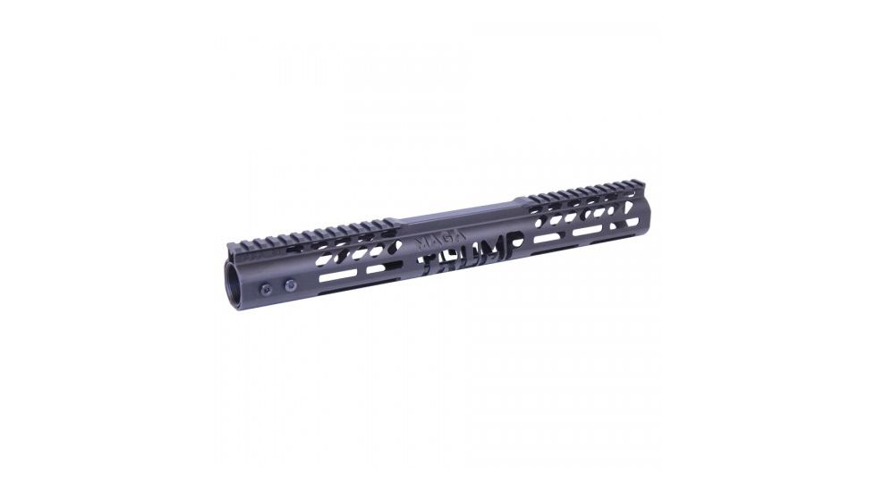 Guntec USA Gen 2 Trump MAGA Series Limited Edition Handguard, AR-15, M-LOK, 15 inch, Black Anodize TRUMP-HG