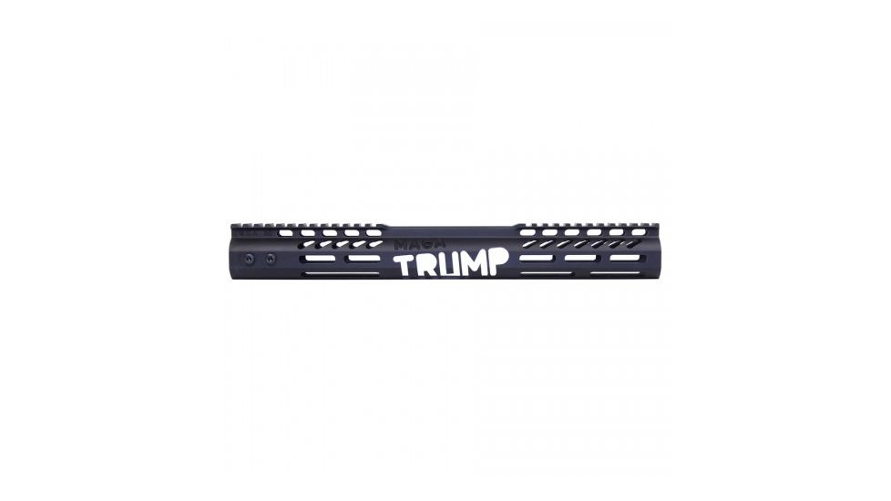 Guntec USA Gen 2 Trump MAGA Series Limited Edition Handguard, AR-15, M-LOK, 15 inch, Black Anodize TRUMP-HG