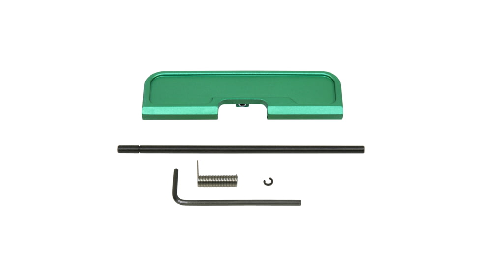 Guntec USA Gen 3 AR-15 Ejection Port Dust Cover Assembly, Anodized Irish Green, 223GATE-G3-IG
