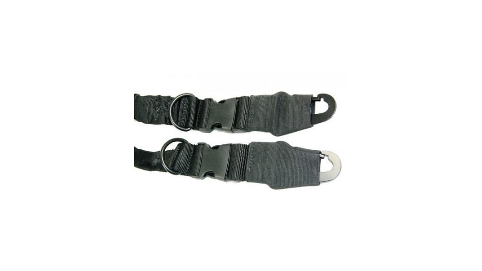 GUNTEC USA Gen3 Two Point/One Point Conversion Sling,Black 2POINT-B