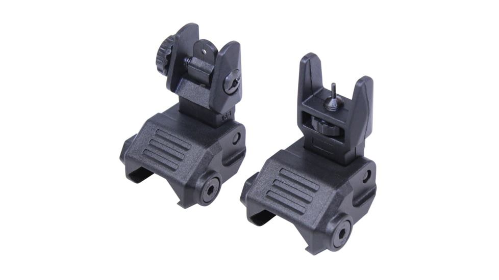 Guntec Usa Guntec Pqs Poly Quick Sights Set Black