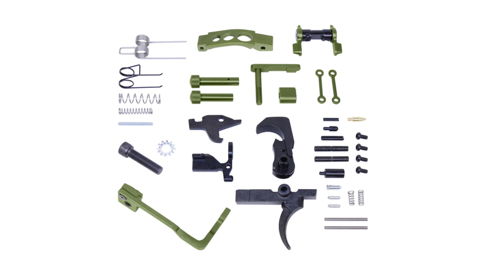 Guntec USA AR-15 Enhanced Lower Parts Kit w/ Upgrades