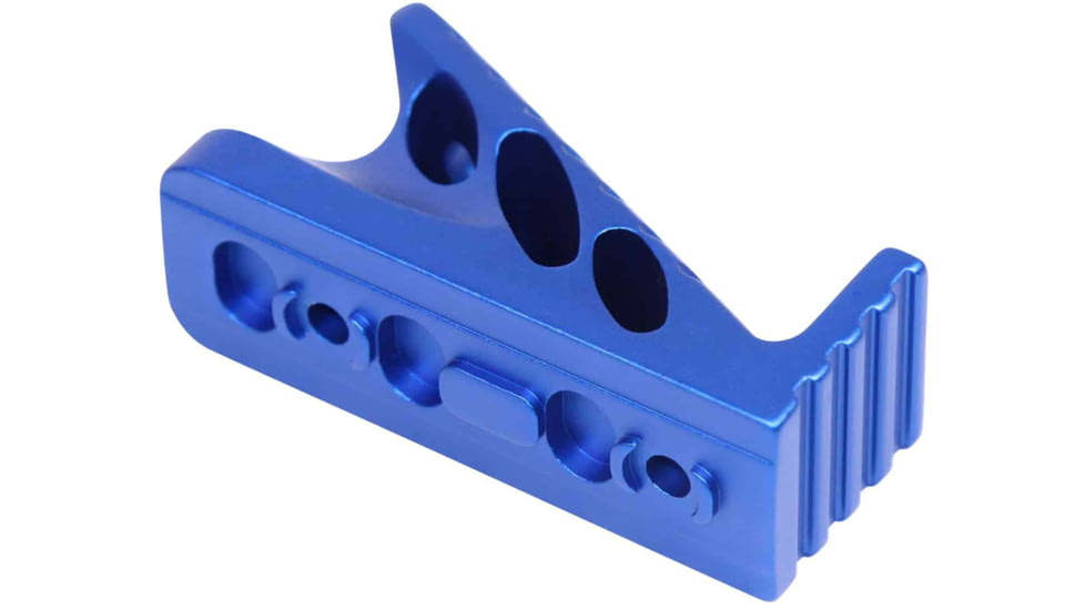 Guntec USA M-LOK Micro Angle Grip, Anodized Blue, ANGLE-MICRO-BLUE