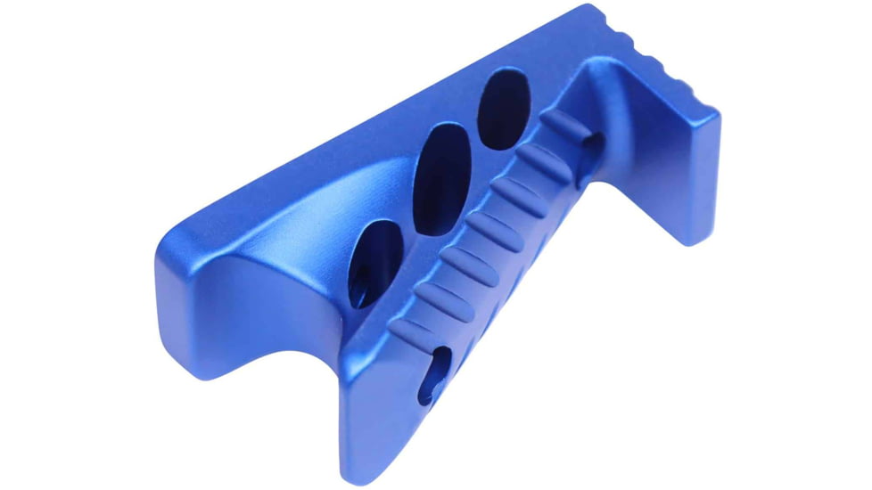 Guntec USA M-LOK Micro Angle Grip, Anodized Blue, ANGLE-MICRO-BLUE