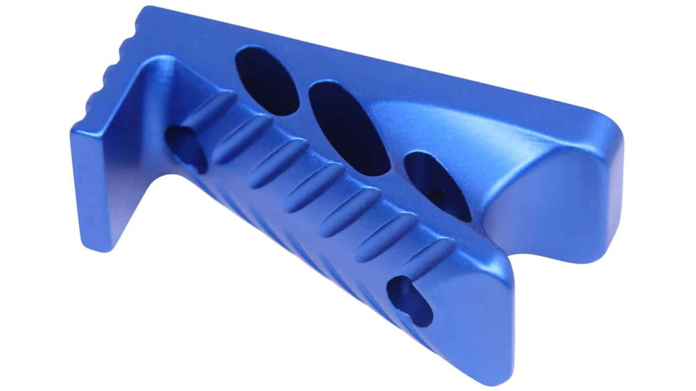Guntec USA M-LOK Micro Angle Grip, Anodized Blue, ANGLE-MICRO-BLUE