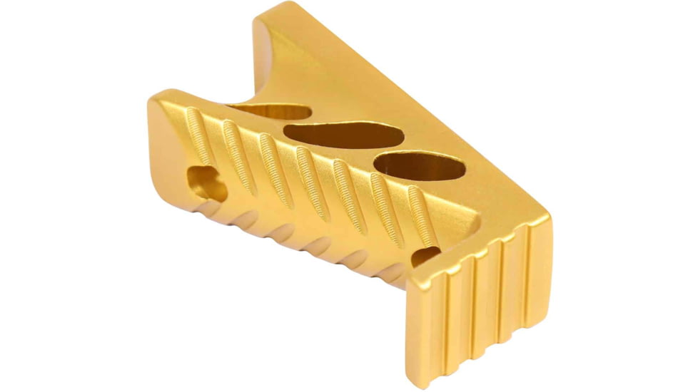 Guntec USA M-LOK Micro Angle Grip, Anodized Gold, ANGLE-MICRO-GOLD
