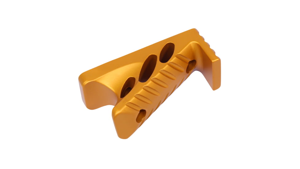 Guntec USA M-LOK Micro Angle Grip, Anodized Orange, ANGLE-MICRO-ORANGE