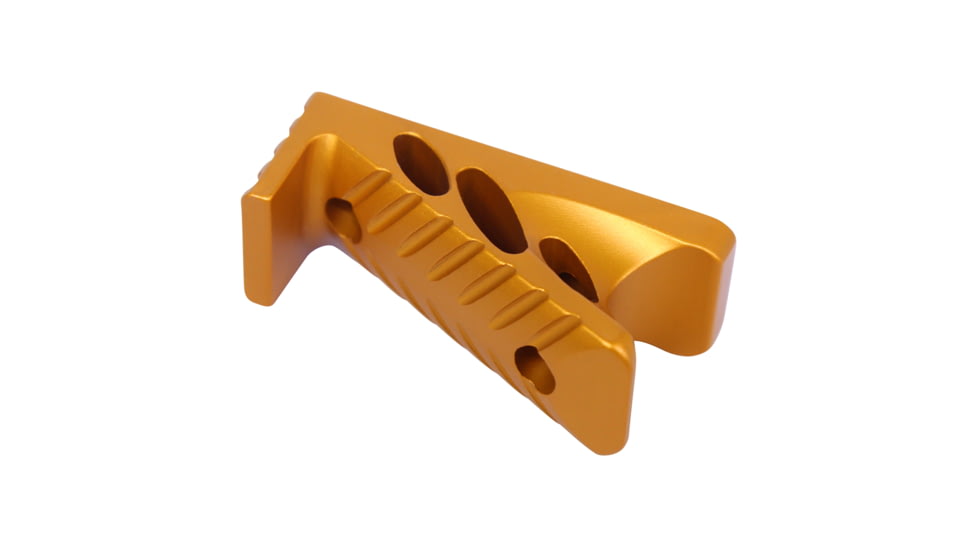 Guntec USA M-LOK Micro Angle Grip, Anodized Orange, ANGLE-MICRO-ORANGE