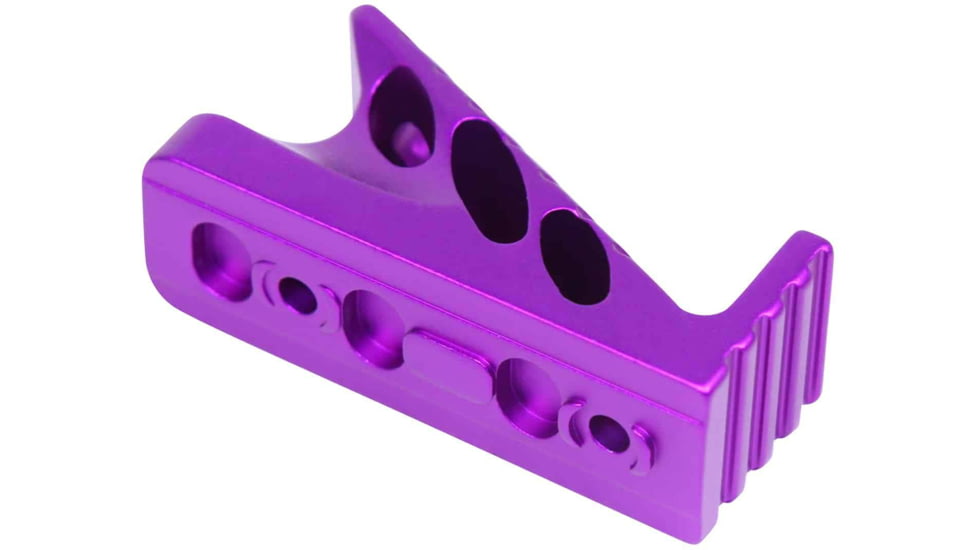 Guntec USA M-LOK Micro Angle Grip, Anodized Purple, ANGLE-MICRO-PURPLE