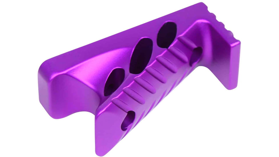 Guntec USA M-LOK Micro Angle Grip, Anodized Purple, ANGLE-MICRO-PURPLE