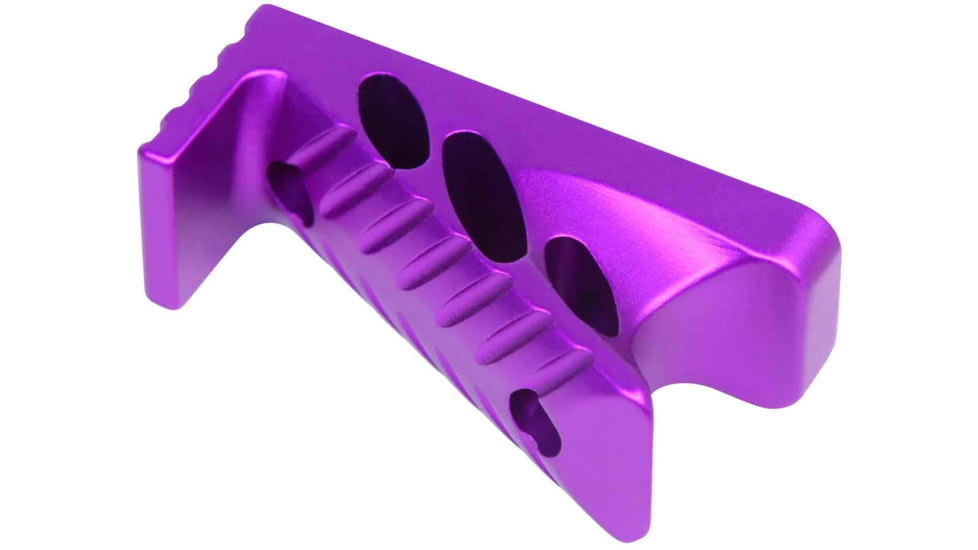 Guntec USA M-LOK Micro Angle Grip, Anodized Purple, ANGLE-MICRO-PURPLE