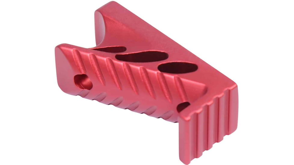 Guntec USA M-LOK Micro Angle Grip, Anodized Red, ANGLE-MICRO-RED
