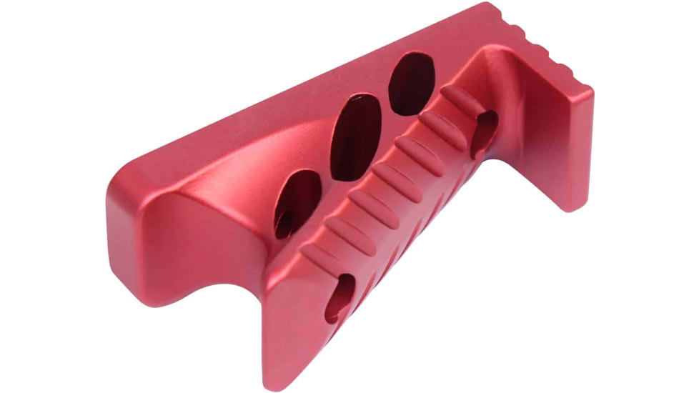 Guntec USA M-LOK Micro Angle Grip, Anodized Red, ANGLE-MICRO-RED
