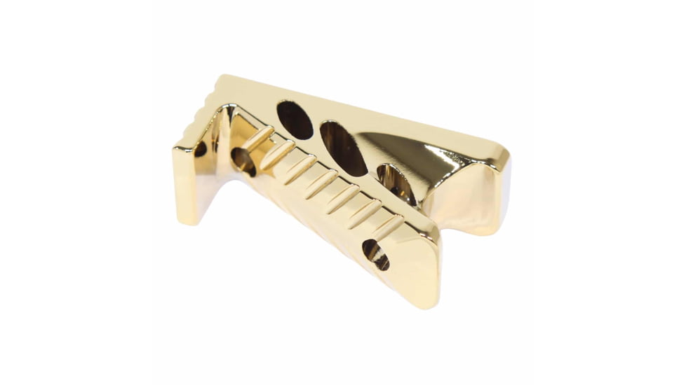 Guntec USA M-LOK Micro Angle Grip, Gold Plated, ANGLE-MICRO-GLD
