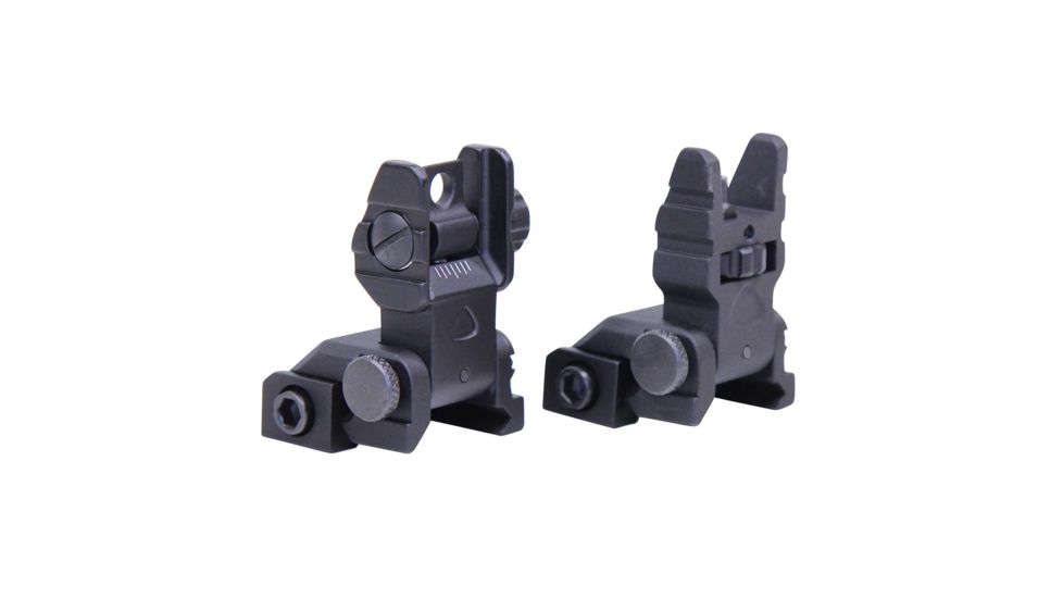 Guntec USA Rapid Acquisition Precision Sights R.A.P.S, Black, GT-RAPS
