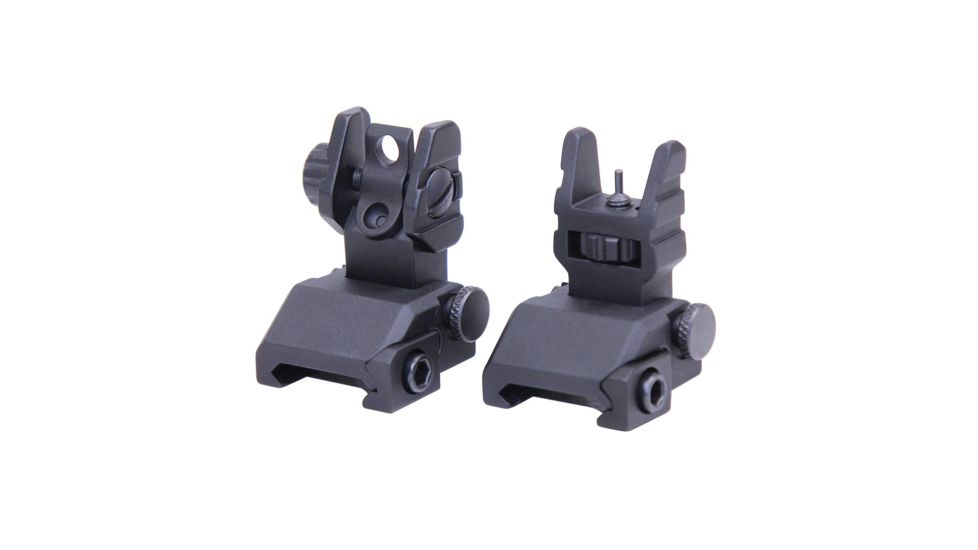 Guntec USA Rapid Acquisition Precision Sights R.A.P.S, Black, GT-RAPS