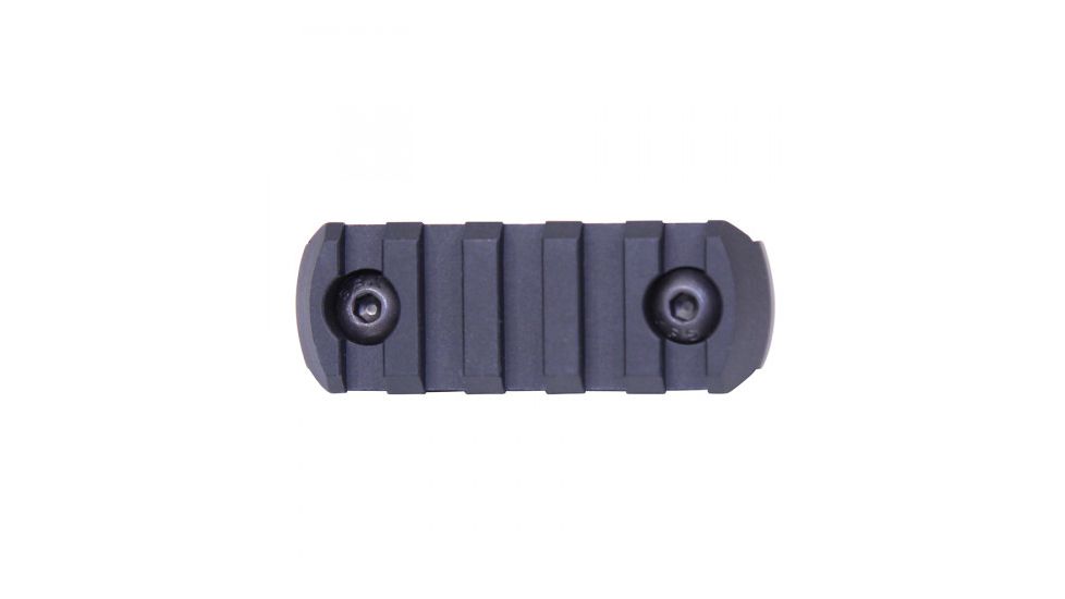 Guntec USA Removable Accessory Rail, 2.25 inch, M-LOK, Black MLK-RAIL-225US