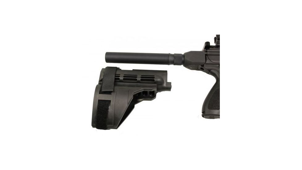 GUNTEC USA Sig MPX Stock Adapter w/Buffer Tube For SB15 Brace MPX-BRACEKIT