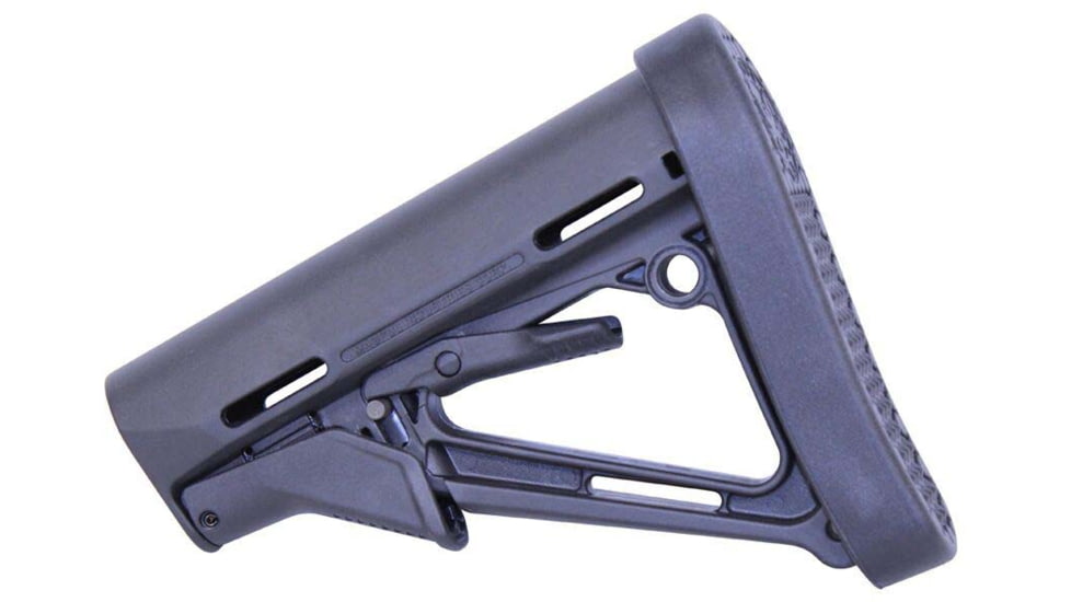 Guntec USA Slip Over Recoil Buttpad for Magpul CTR/MOE Stocks, Black Rubber, CTR-PAD