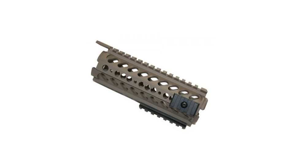 GUNTEC USA Two Piece Handguard w/Removable Sectional Rails,Cerakote Flat Dark Earth GT-7T-A-E