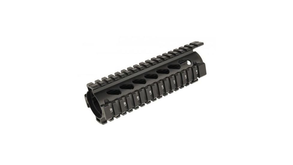 GUNTEC USA Two Piece Quad Rail w/Bridge Rail,T-Marked GTQUAD16-JT