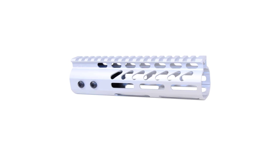 Guntec USA Ultra Lightweight Thin M-LOK System Free Floating Handguard w/Monolithic Top Rail, 7in, Clear, GT-7MLK-CLEAR