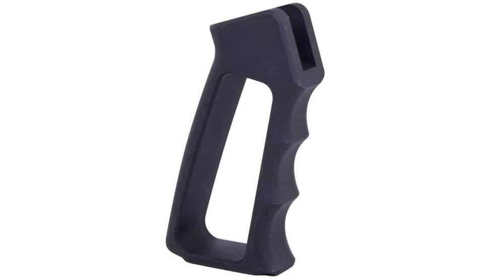 Guntec USA Ultralight Series Skeletonized Aluminum Pistol Grip, Gen 2, Anodized Black, ULS-PG-G2
