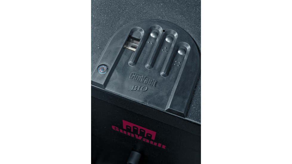 GunVault Biometric access panel